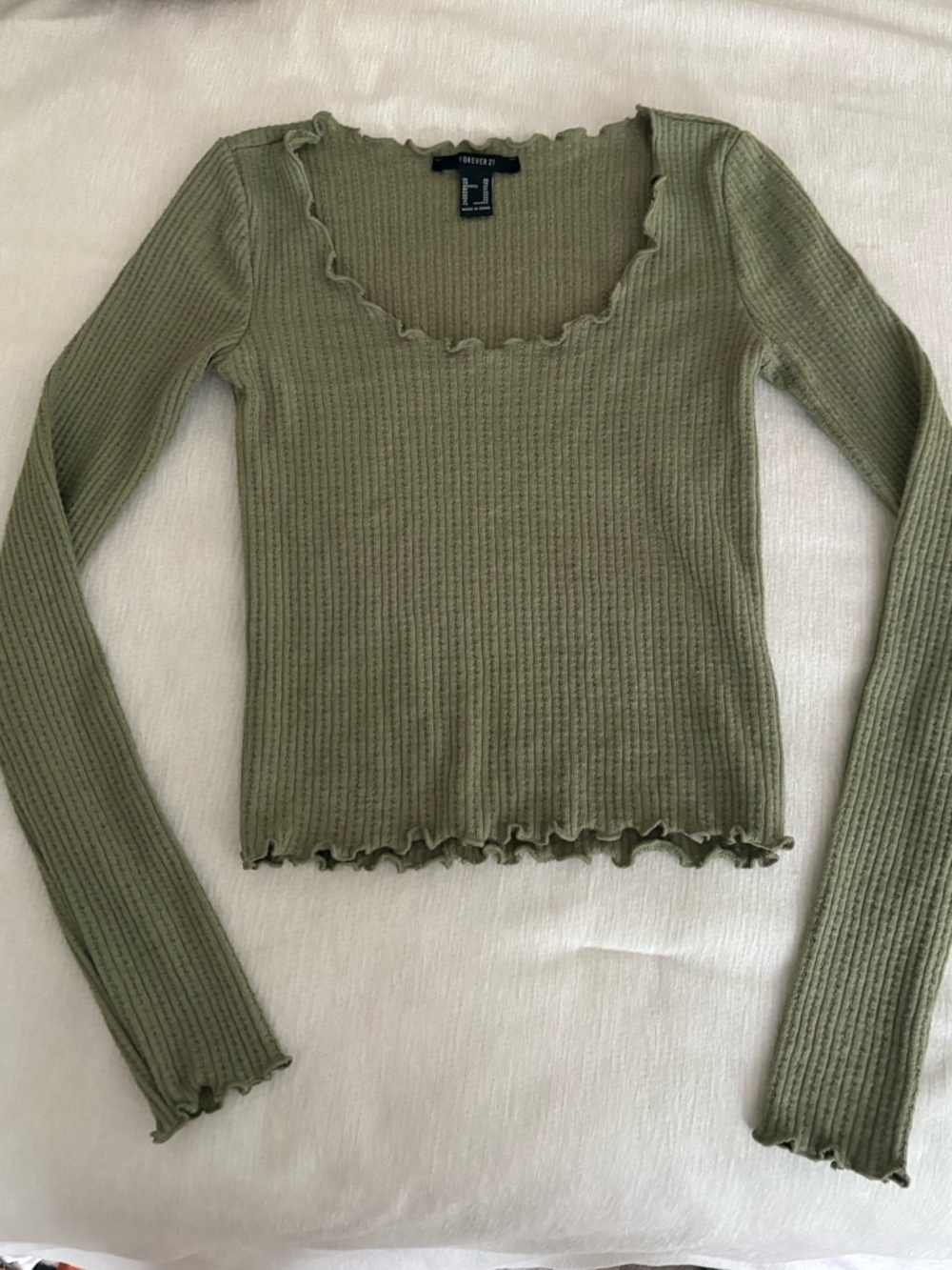 Ribbed sweater